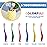 Kids Toothbrush Suction Cup with Covers, Toddler Toothbrush Soft Bristles, Child Toothbrush Suction Cups For Easy Access, Toddler Toothbrushes Handles Perfect For Tiny Hands of Boys and Girls (6 Pack)