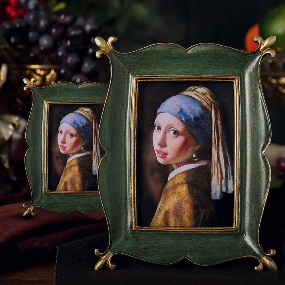 Cadre photo créatif baroque rétro 6 pouces idée cadeau décoration maison