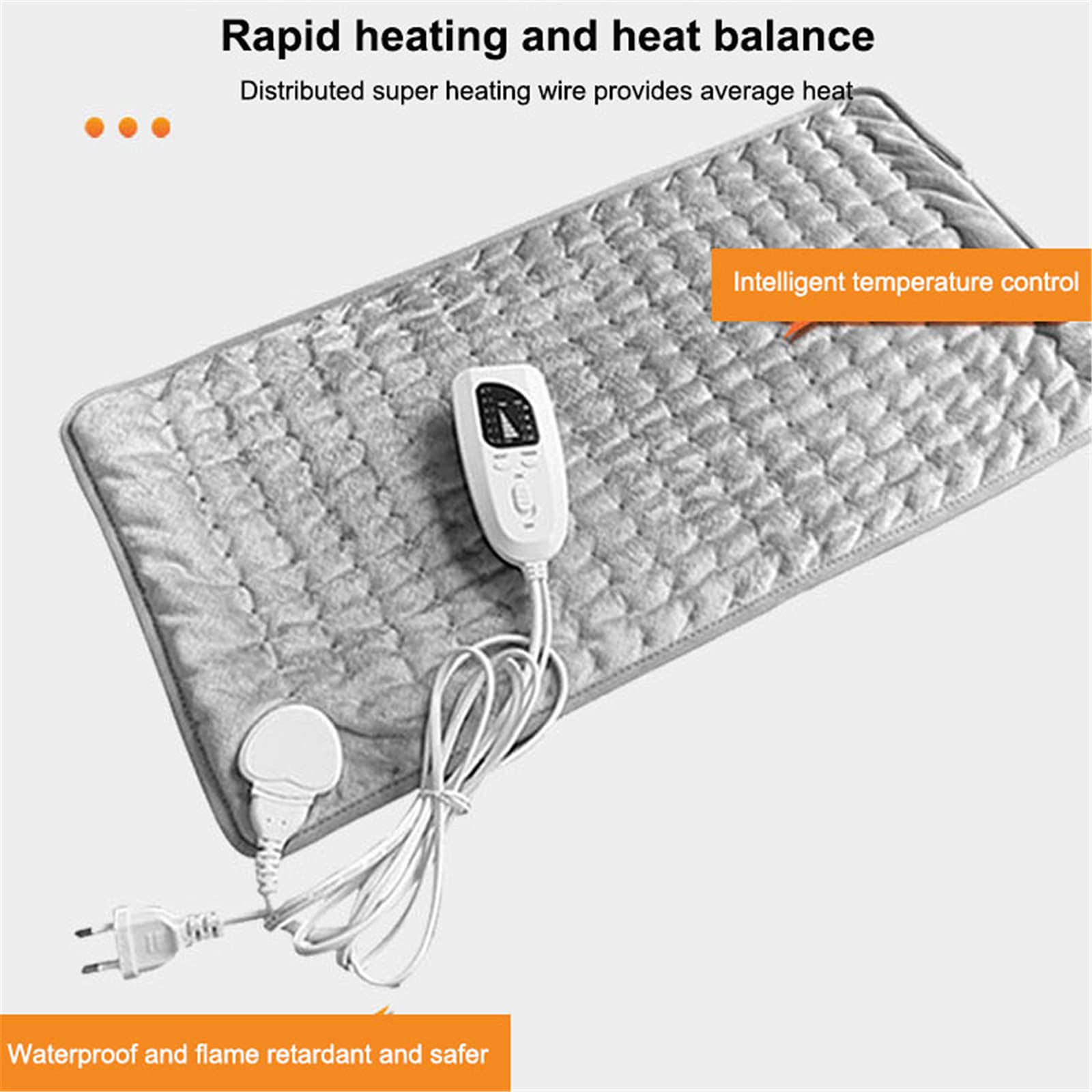 Heated Blanket Electric Heating Pad For Back Pain And Cramps - Main Image