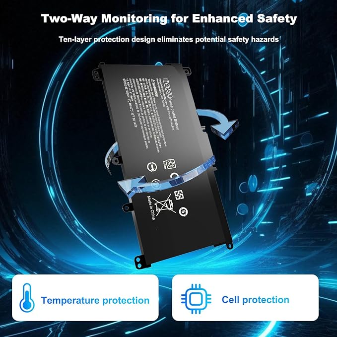 Batería TF03XL Gihebac para HP Pavilion X360 miniatura 4