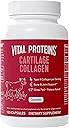 Vital Proteins Cartilage Collagen Pills, Type II Collagen & Chondroitin Sulfate Supplement for Recovery & Healthy Hair, Skin, Nails and Joints - 750 mg Serving with 120 Capsules