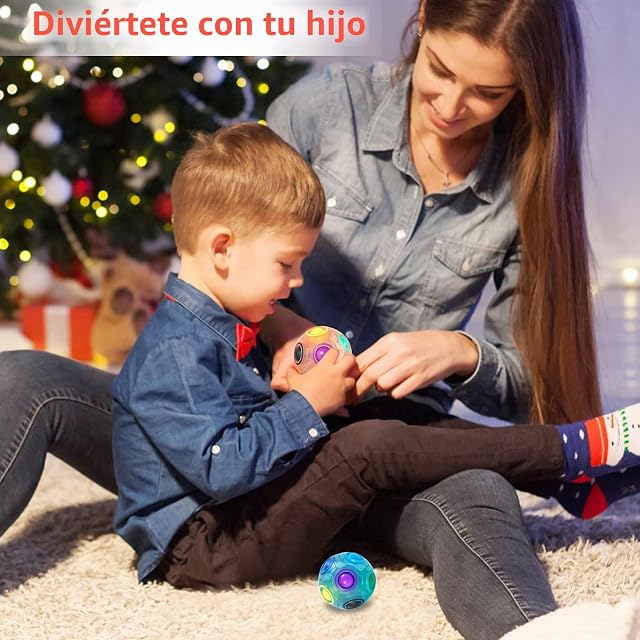 Foto 6 de 7 de Vdealen Bola Magica Magic Rainbow Ball del Rompecabezas Juego de Cerebro Teaser Juego de Habilidad Acroíris…