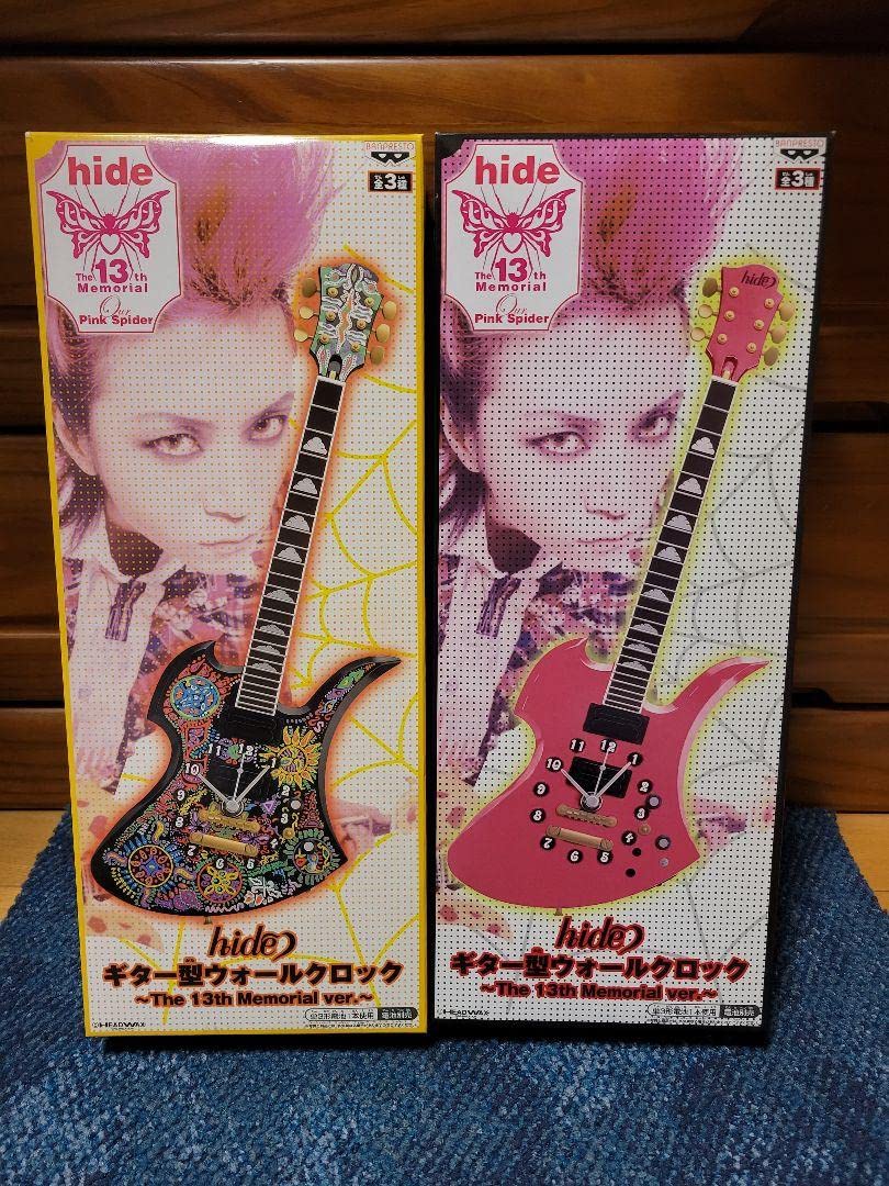 Amazon.co.jp: hide ギター クロック 時計 フィギュア : ホーム＆キッチン