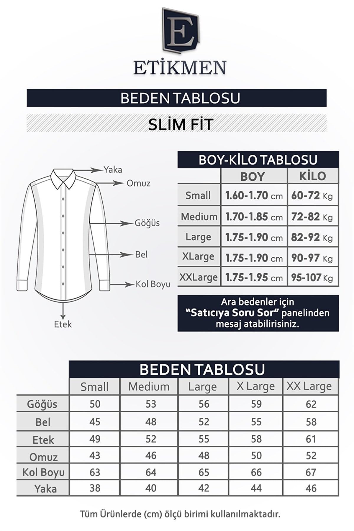 Etikmen Koyu Yeşil Oduncu Slimfit Hediye Kutulu Erkek Gömlek XXL