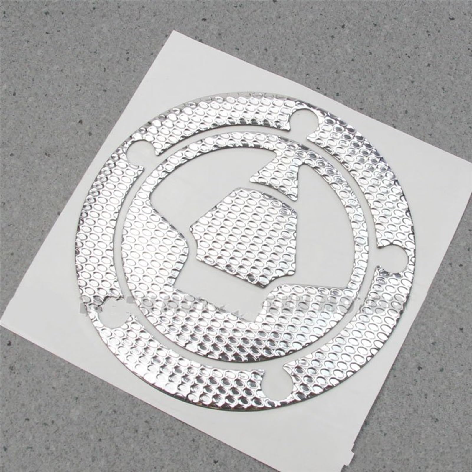 Motorcycle Gas Tank Cap Cover Pad Sticker Decals for Kawasaki for ZX-6R 636 9R 10R 12R GTR1400 for Ninja 650R Streetfighter(Color3)