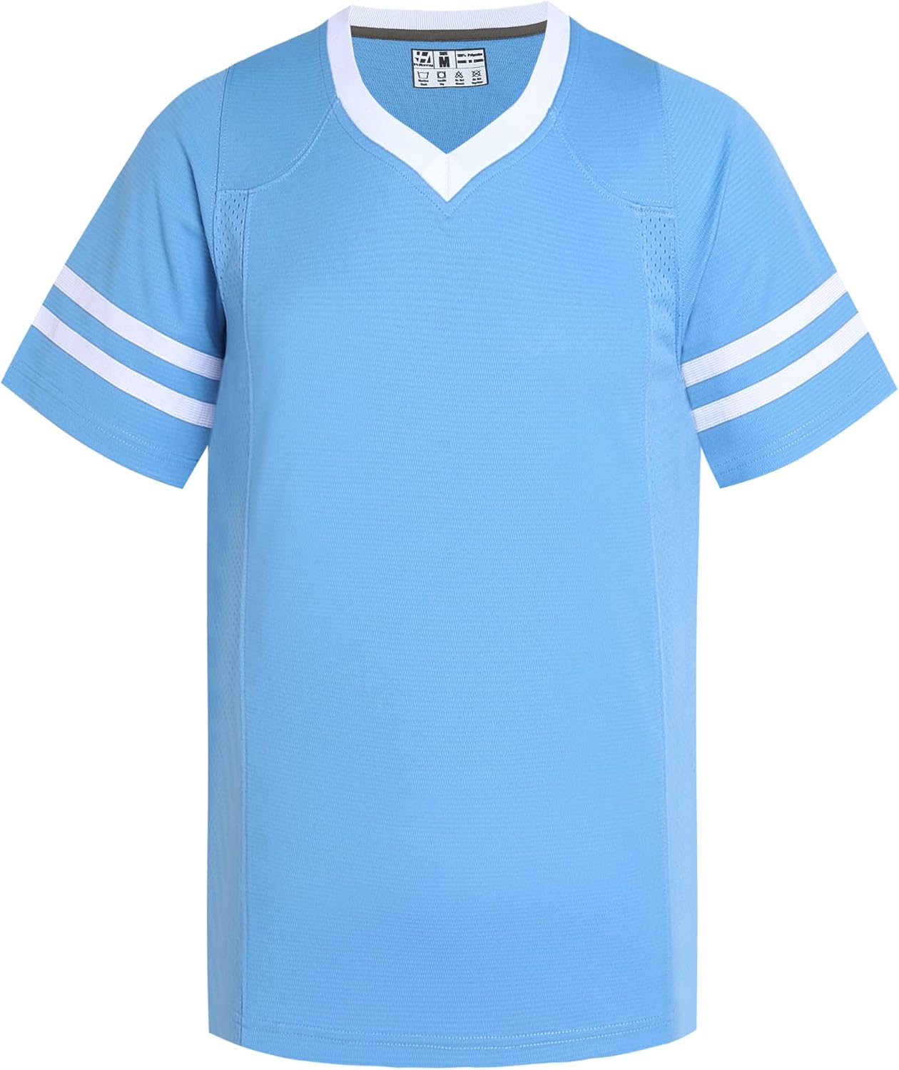 Pullonsy American Football Jerseys for Men Unisex Replica Plain Workout Sport Game Shirts Casual Outwear