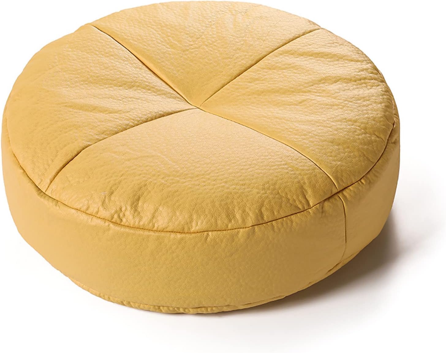 ビーズクッション 座布団 無地 クッション 可愛い 座布団椅子用 低反発 持ち運びが便利 R50*12CM 車用 いす用 子供用 カ