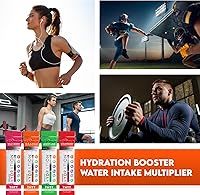 Vista 7 de NewTrition® Hydration Powder - Pack of 48 Electrolyte Powder Packets, Naturally Flavored Hydrating Packets for Water, Fast Acting Electrolytes with