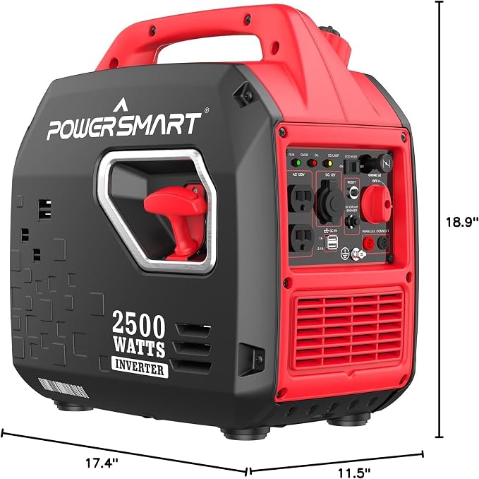 Generador Inversor Portátil PowerSmart 2500W miniatura 3