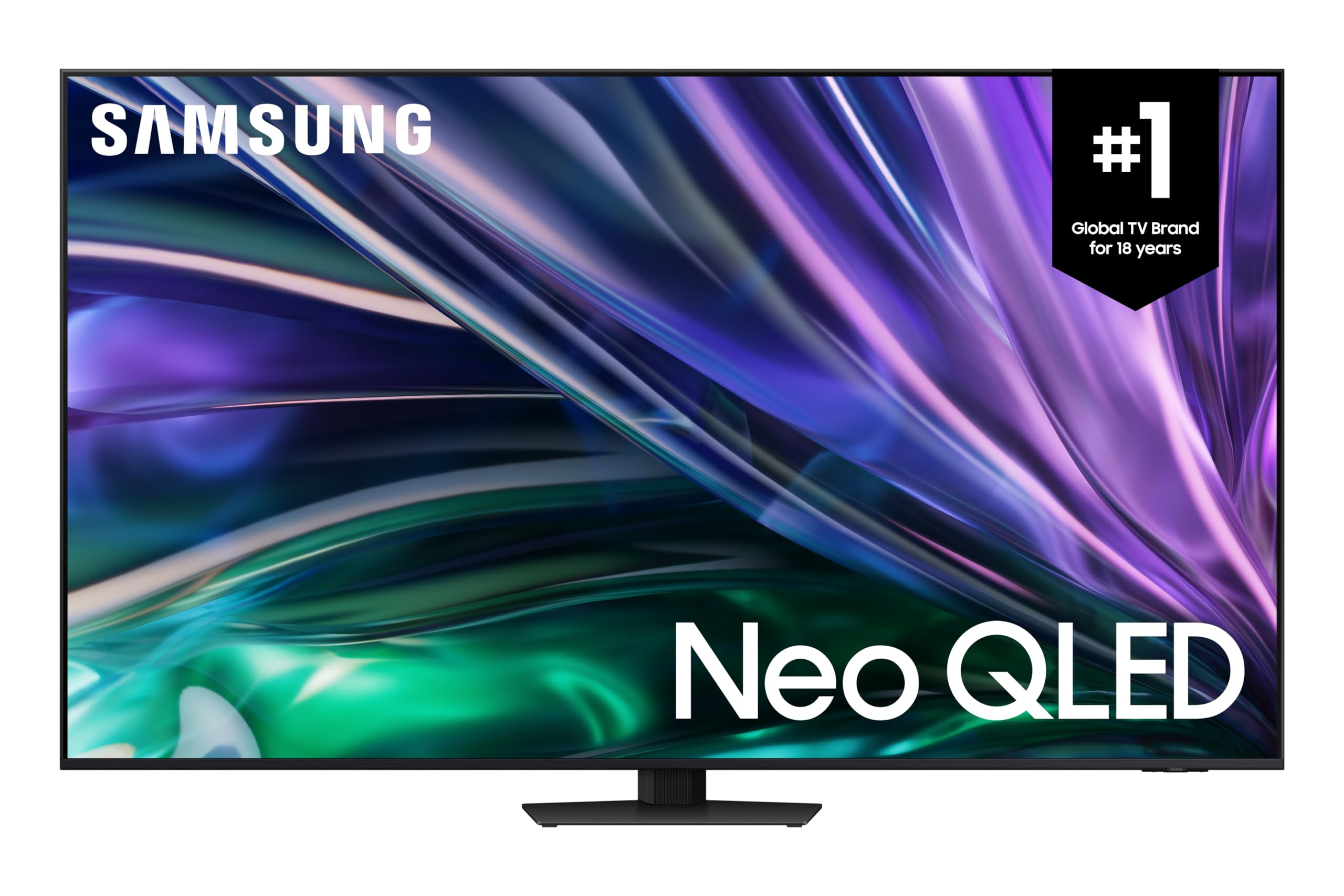 SAMSUNG 65-Inch Neo QLED Quantum Mini LED AI Powered 4K QN85D Series, 120Hz Refresh Rate, Dolby Atmos, Q-Symphony, Gaming Hub, Smart TV - [QN65QN85DAFXZC] [Canada Version] (2024)