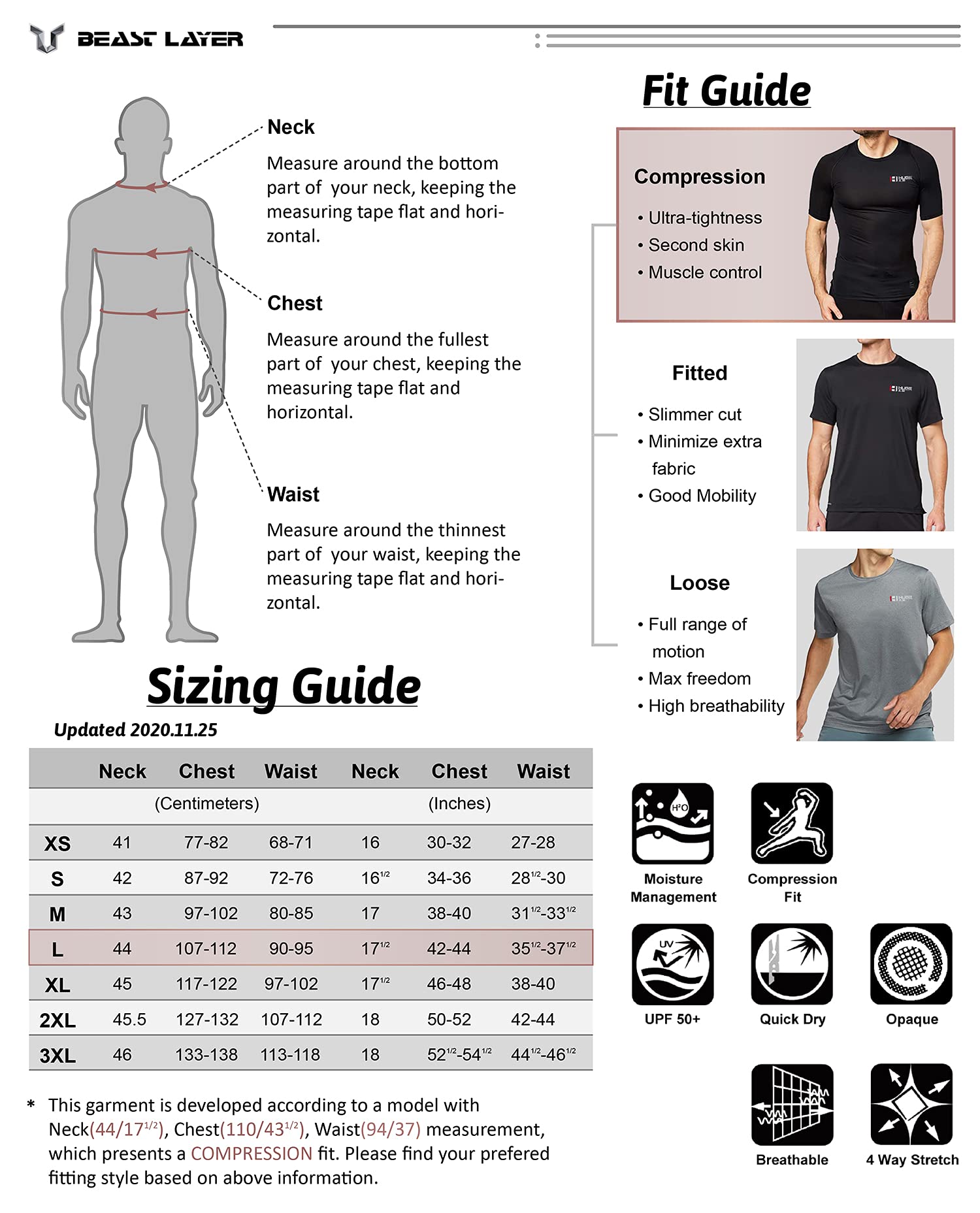 HUGE SPORTS Rash Guard Uomo Manica Lunga Maglia da Bagno T-Shirt Asciugatura Rapida