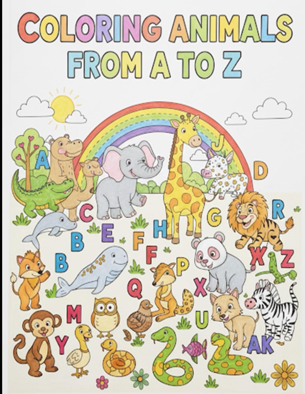 COLORING ANIMALS FROM A TO Z