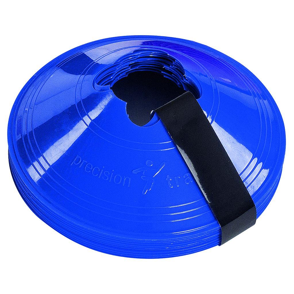 Precision Blue Sleeved Set Of 10 Saucer Cones