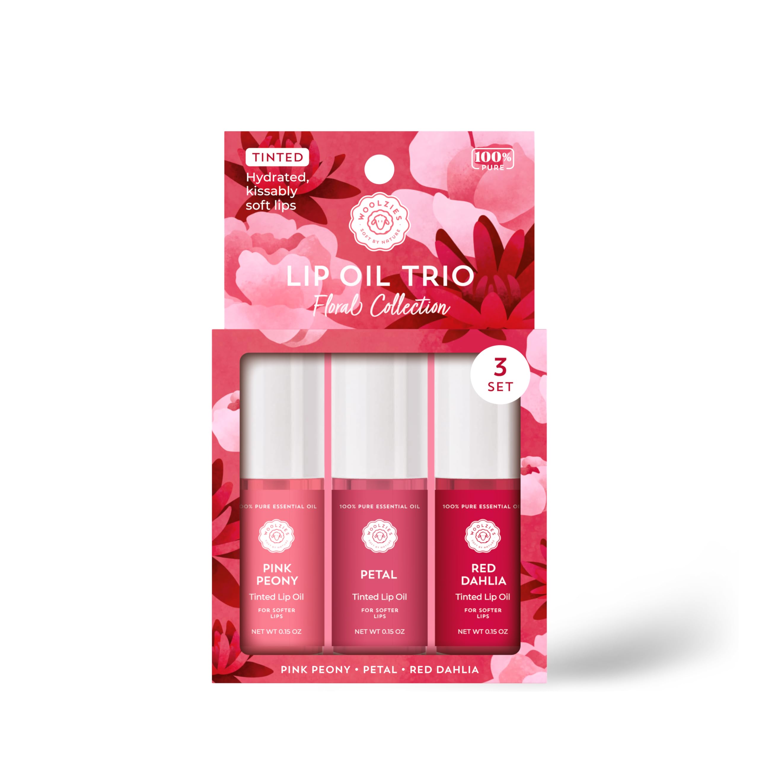 Amazon.com : Woolzies All-Natural Lip Oils | Flavored Assortments