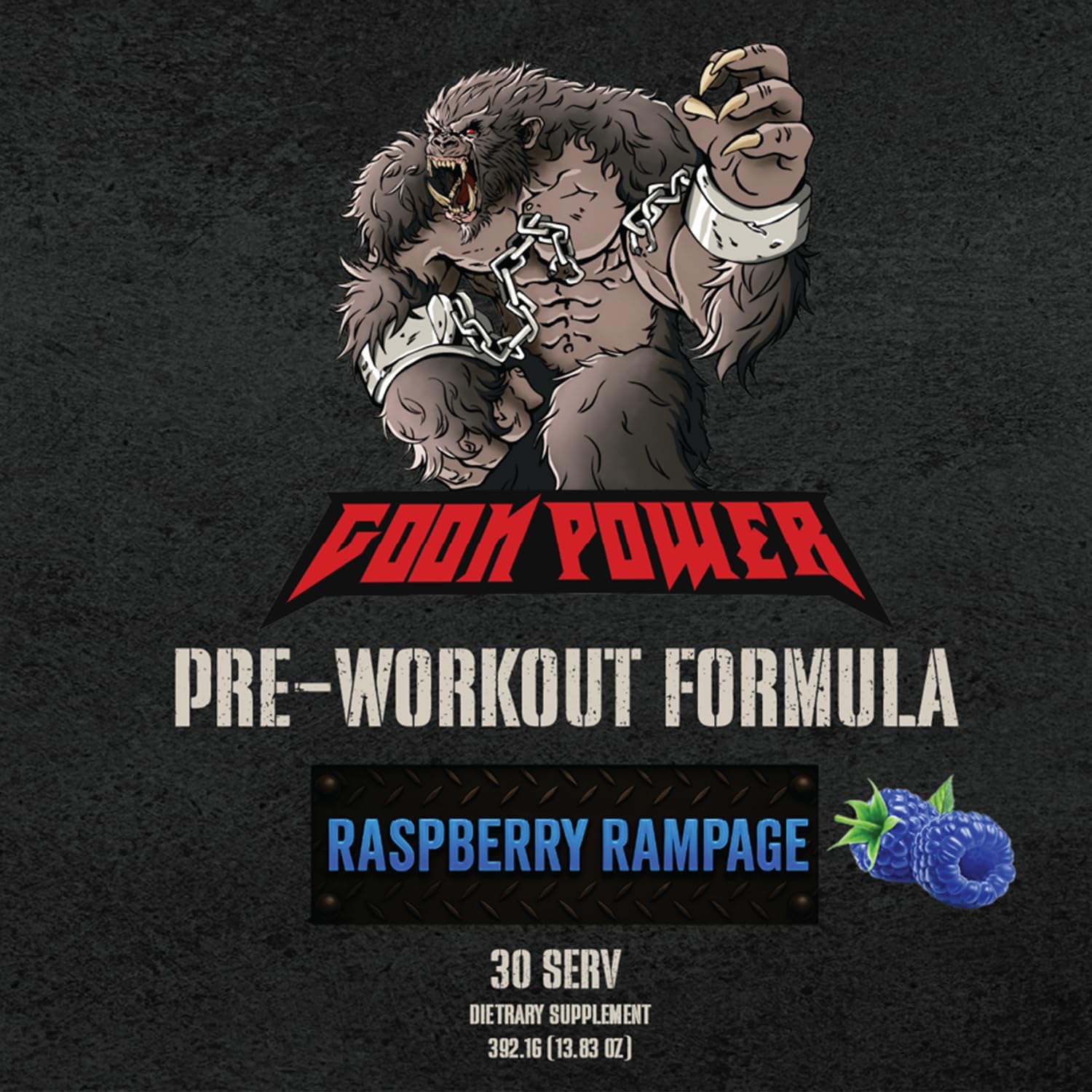 Pre-Workout Powder – Raspberry Rampage | 350mg Caffeine Energy & Focus | Pumps & Endurance Formula | Veteran-Owned | 30 Servings