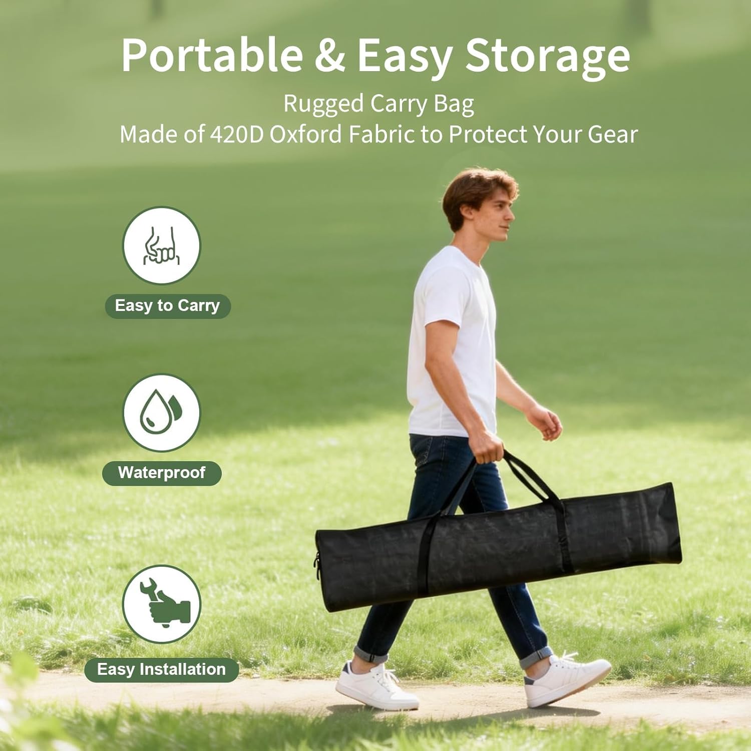 Blitzball Pitching Goal with Strike Zone, Baseball Training Aid for Backyard Practice, Easy Assembly Portable Plastic Frame, Improve Pitching & Hitting Accuracy for All Ages