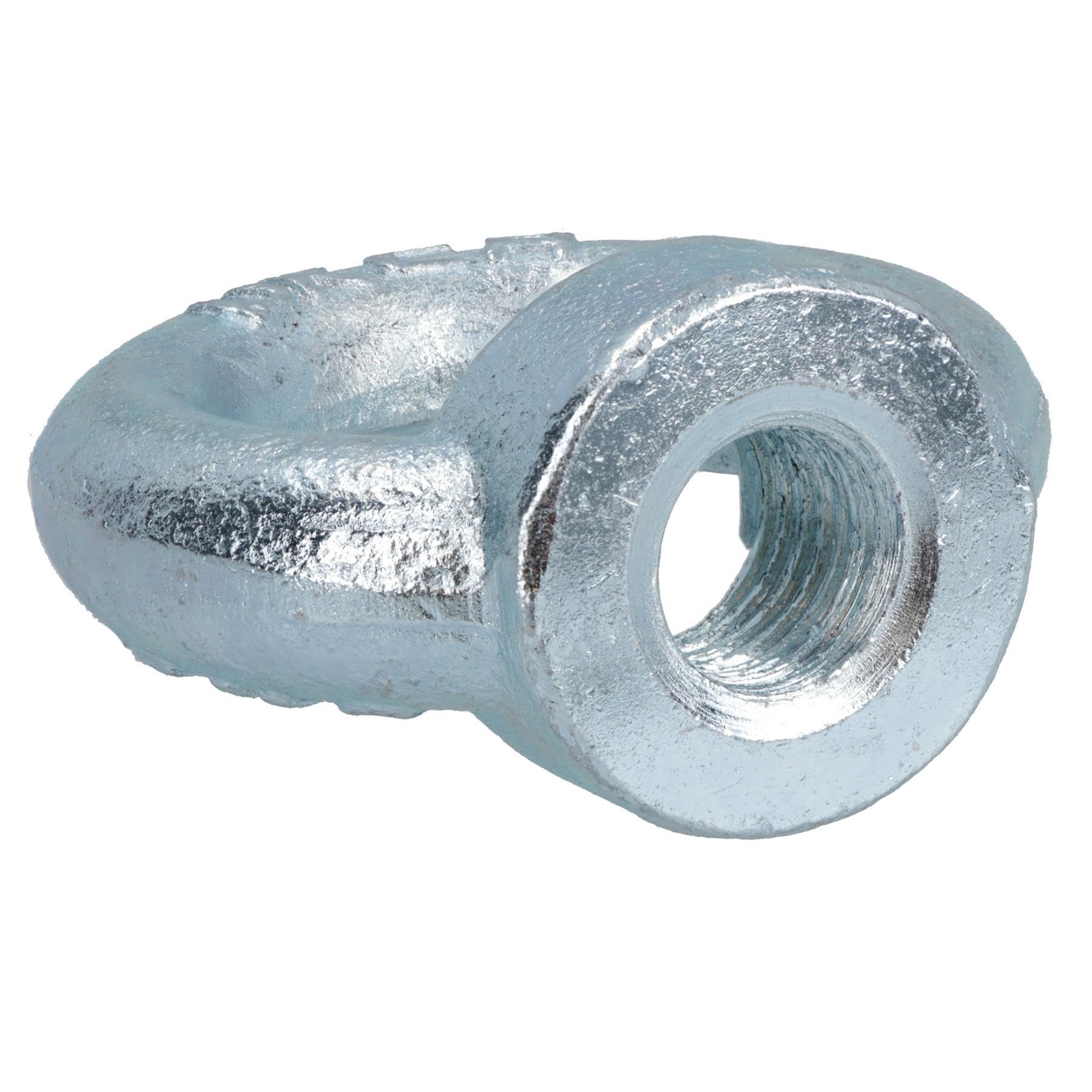 Cierre de tuerca de ojo de elevación de 16 mm, rosca hembra interna, chapado en zinc, 35 mm de diámetro, 10 unidades