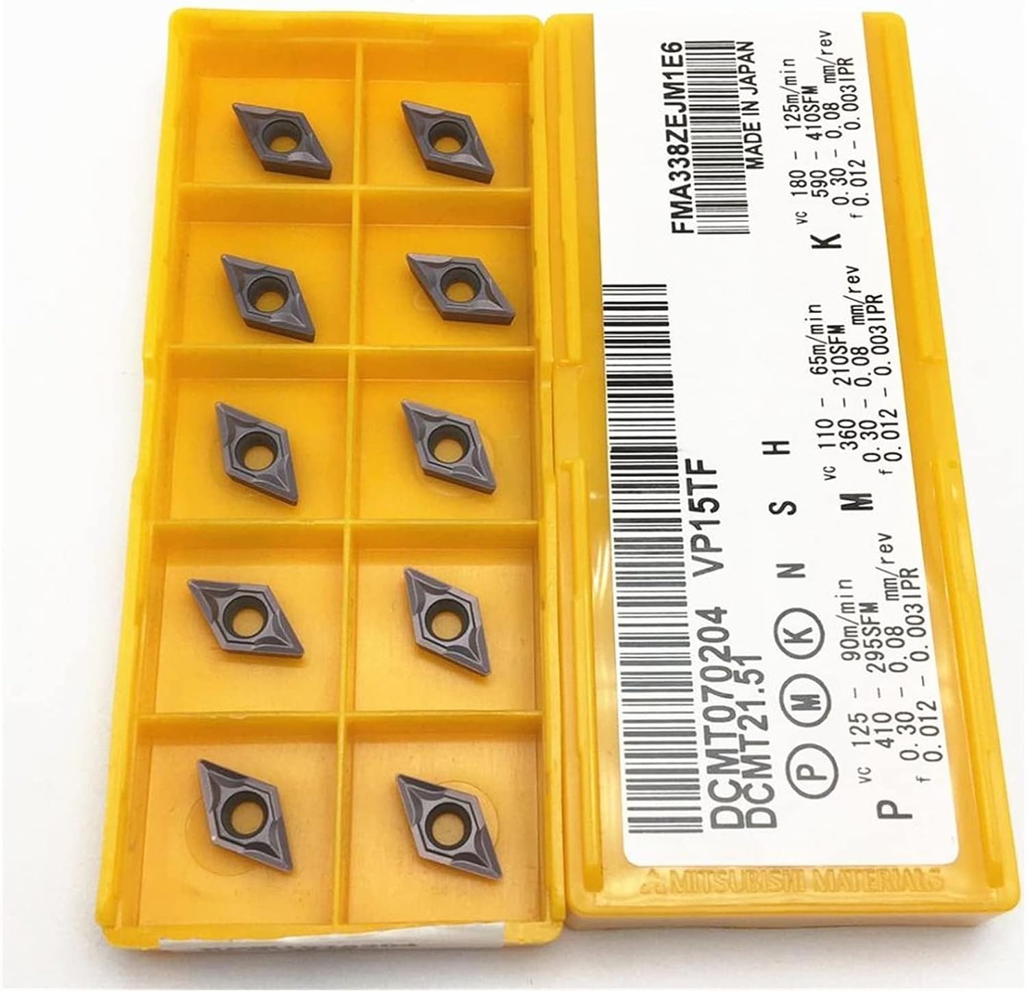 Carbide Milling Cutter External Turning Tool DCMT070204 VP15TF Carbide Insert Turning Insert Milling Machine CNC Tool DCMT 070204 Boring Tool