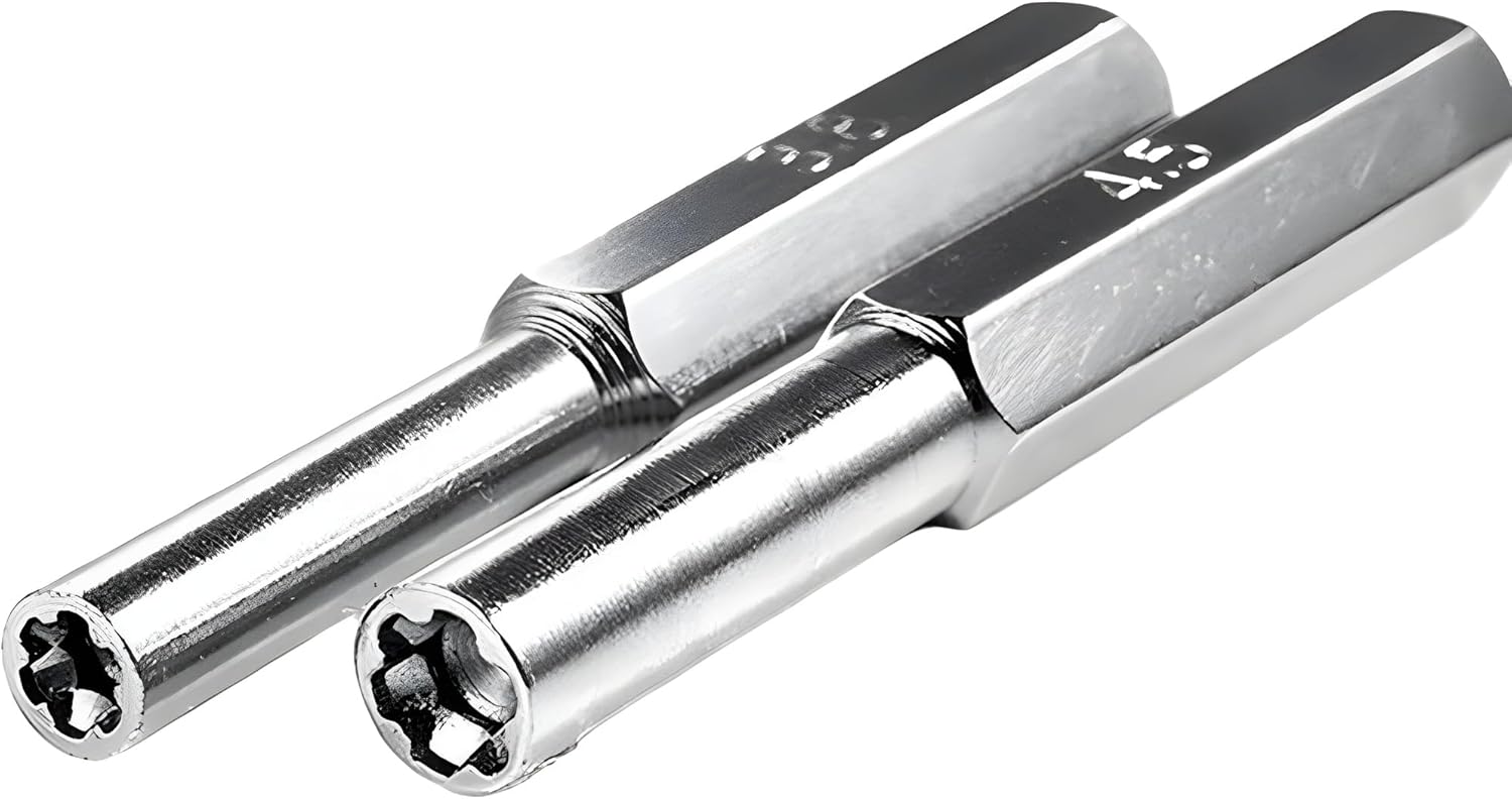 JacobsParts 3.8mm + 4.5mm Secturity Screwdriver Bit Set for NES, SNES, N64, GameBoy, Gamecube Cartridges and Systems