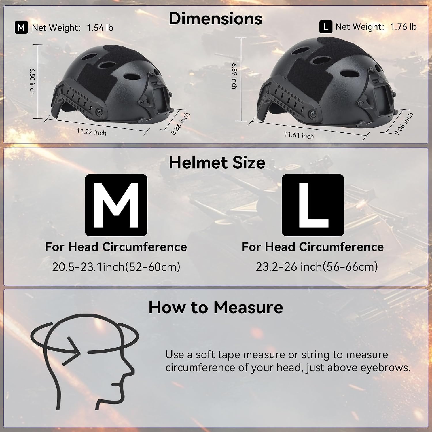 Airsoft Helmet, Fast PJ Type Tactical Paintball Helmet with Helmet Cover & Buffer Pads for Airsoft Paintball Cosplay Military Training Gift