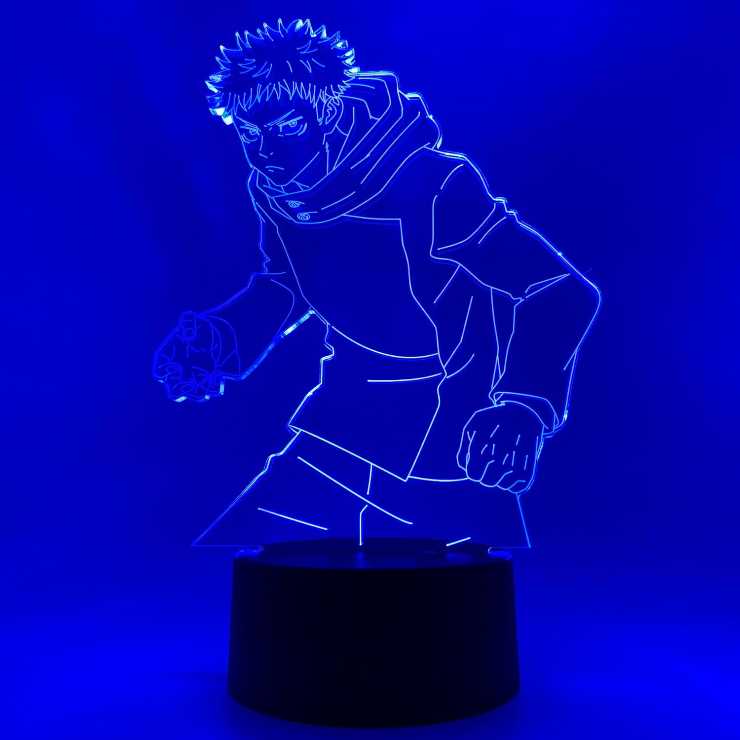 Otaku Lamps Jujutsu Kaisen - Yuji Itadori (Shibuya) Anime Night Light, 16 Color RGB LED – Gift for Otaku