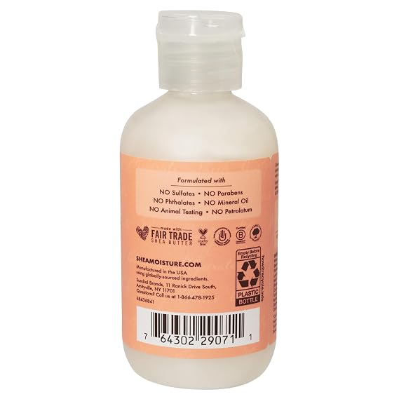 Shea Moisture Sheamoisture's Coconut & Hibiscus Curl & Shine Shampoo, 3.2 Oz
