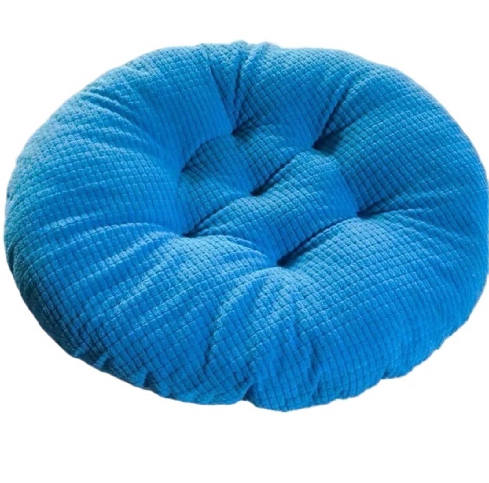 GIJMZY Chair Thickened Seat Cushion Stool Butt Office Four Seasons Hip Pad Breathable Soft Linen(Color26,50x50cm)