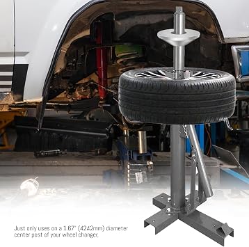 Manual Tire Changer Centering Cone,Wheel Balancer Hold Down Cone for 1.67 Diameter Center Post Car Truck,Upgrade 6063-T6 Billet Aluminum