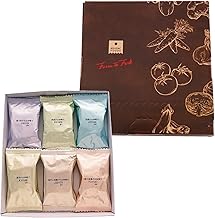 Asuzaki Foods Freeze-Dried Wagaya Tsukushi Miso Soup, 6 Types Each 1 Serving, Petit Gift, Gift, Boxed, Instant Miso Soup, Gift Item, 6 Servings