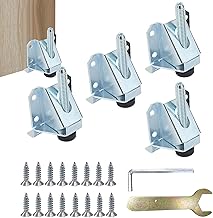 Niveladores de pés ajustáveis, Pés de Nivelamento Ajustáveis Pés de Mesa para Niveladores de Móveis | Niveladores de móveis ajustáveis para mesas, armários, cadeiras, bancada de Sritob