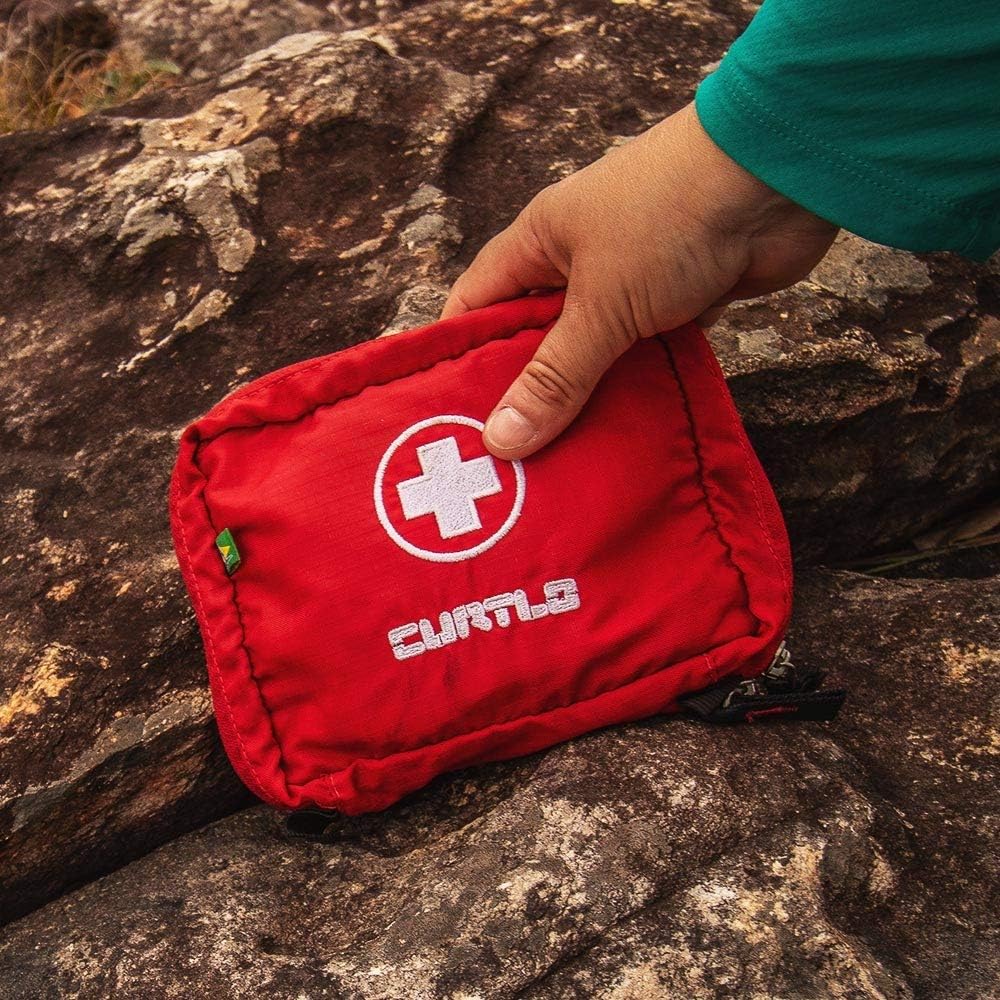 Bolsa Kit Primeiros Socorros P - Curtlo, Vermelho