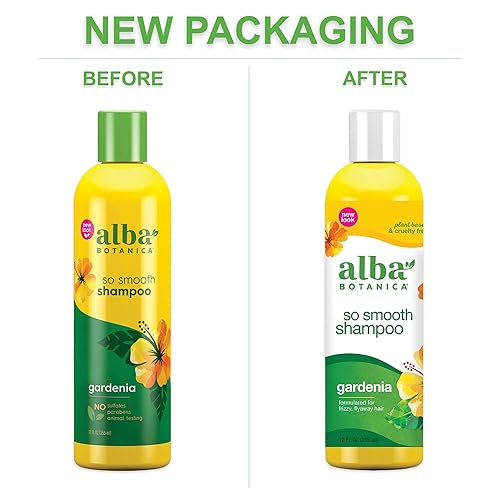 Miniatura 2 de Alba Botanica Champú So Smooth, Gardenia, 12 Oz
