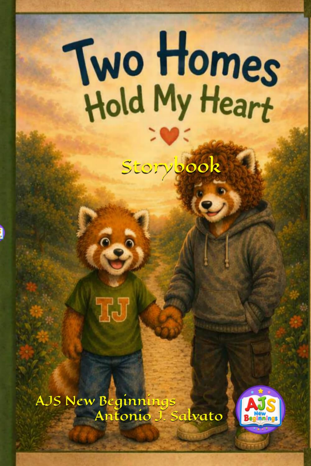 Two Homes Hold My Heart: Story Book (TJ's Learning Trails)