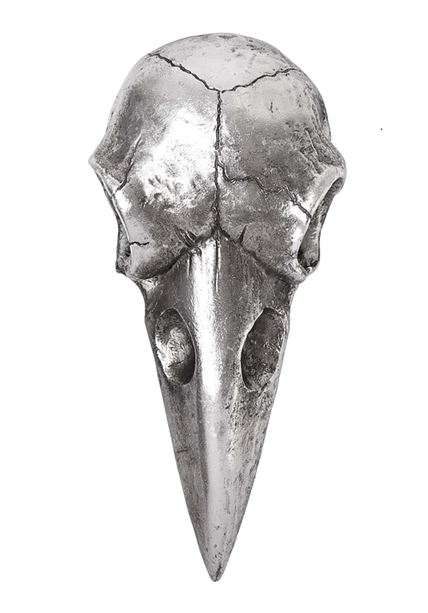 Alchemy Gothic Specchietto Raven Skull Color argento