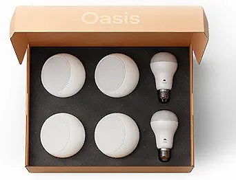 Oasis Standard Room Kit - Smart Layered Lighting System with 4 Ambient Lights & 2 Smart E26 Bulbs