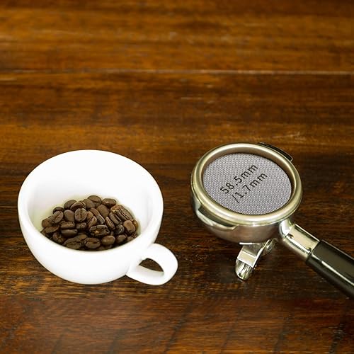 Miniatura 7 de Pantalla de disco de café espresso de 2.303 in Filtro de café de acero inoxidable Pantalla de disco de café reutilizable para ducha inferior