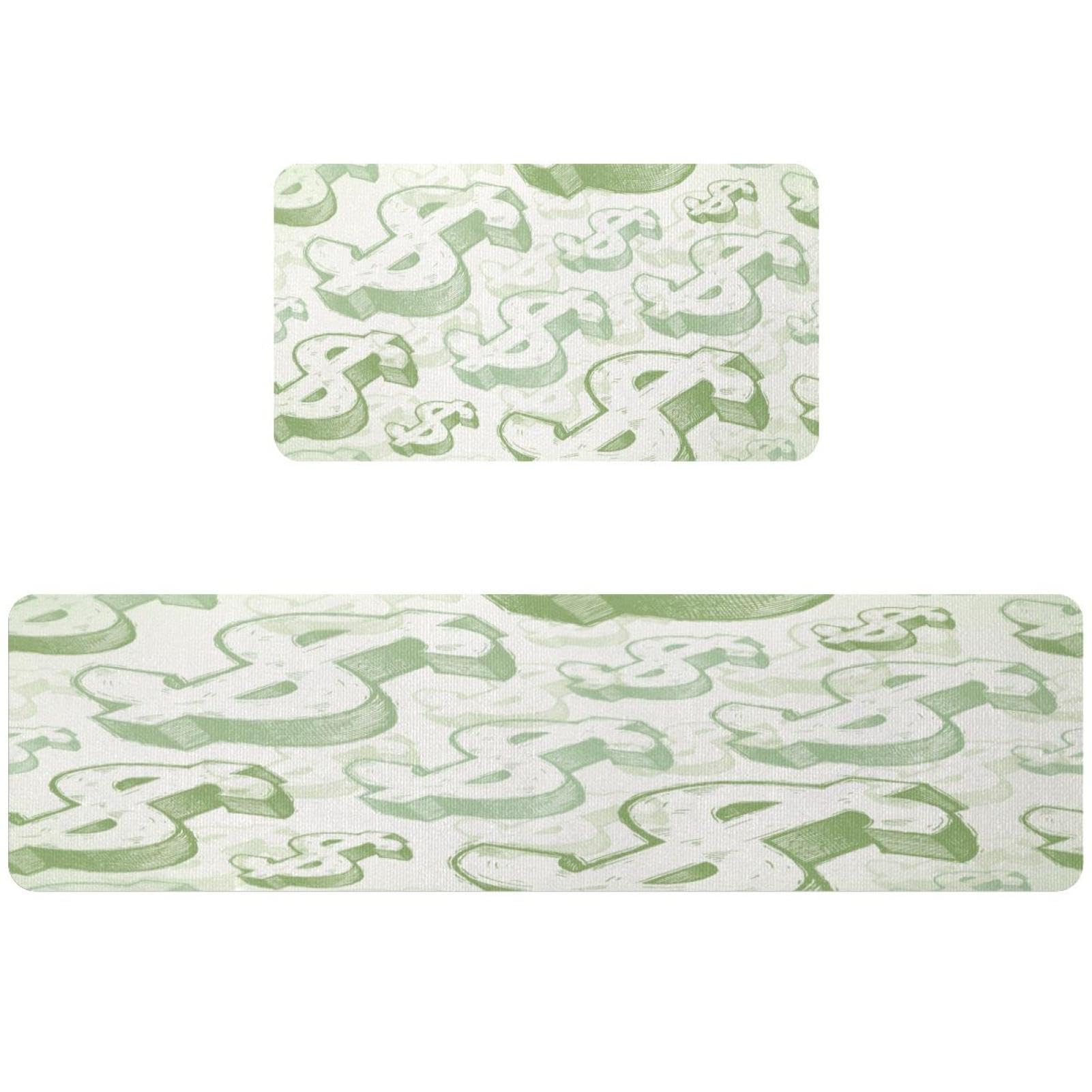 Alfombrillas de cocina lavables VAPOKF alfombra antideslizante absorbente pasillo y lavandería