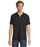 Mens Slim Fit Solid Pique Polo Shirt
