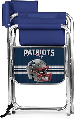 Miniatura 195 de PICNIC TIME NFL Unisex-Adult NFL Sports Chair with Side Table, Beach Chair, Camp Chair for Adults Negro