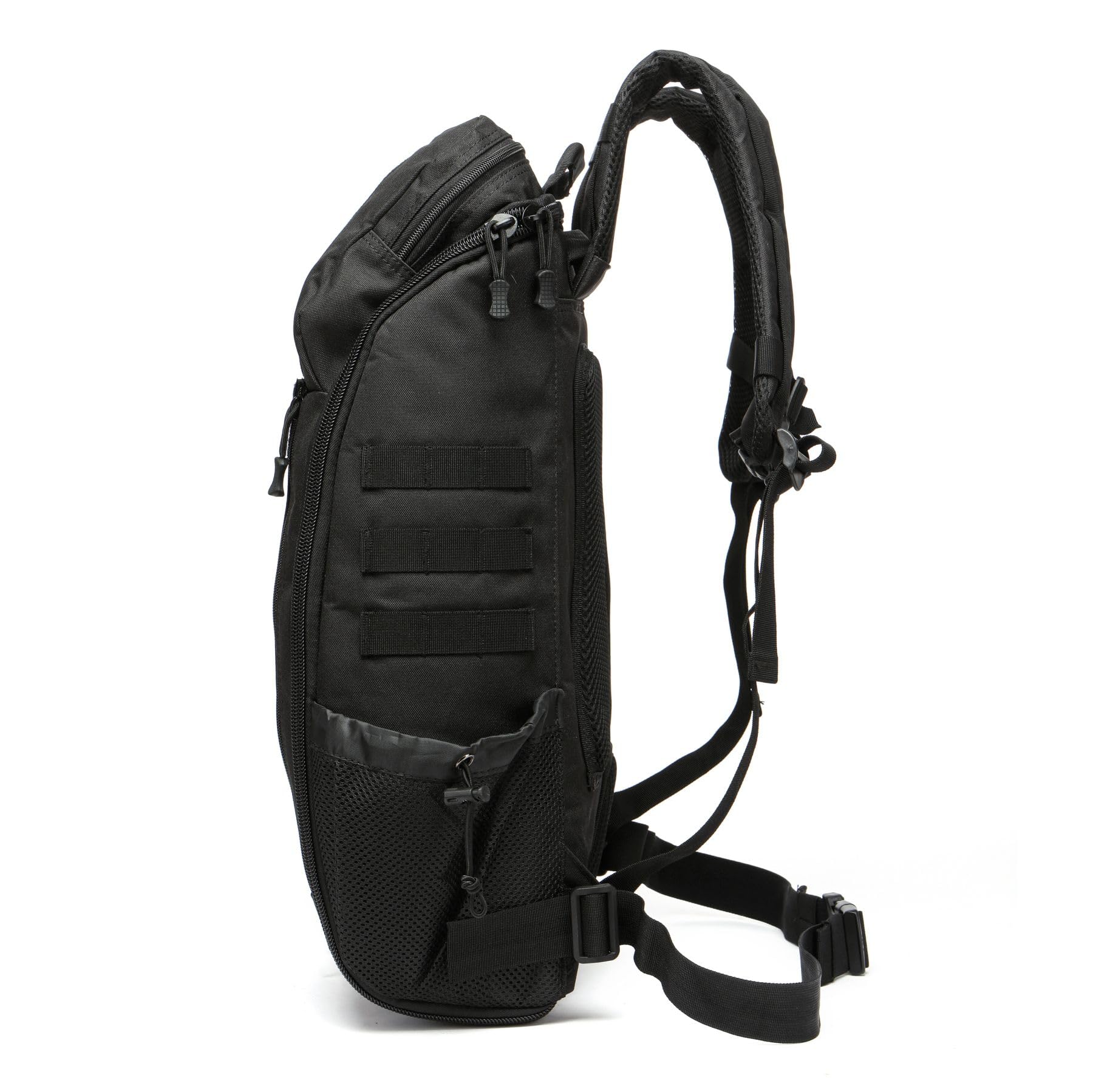 Wasserdichter Taktischer Medizinischer Rucksack 40L Nylon Erste-Hilfe-Rucksack Für Wandern, Trekking, Jagd, Angeln, Camping Und Outdoor-Sportarten (Schwarz)