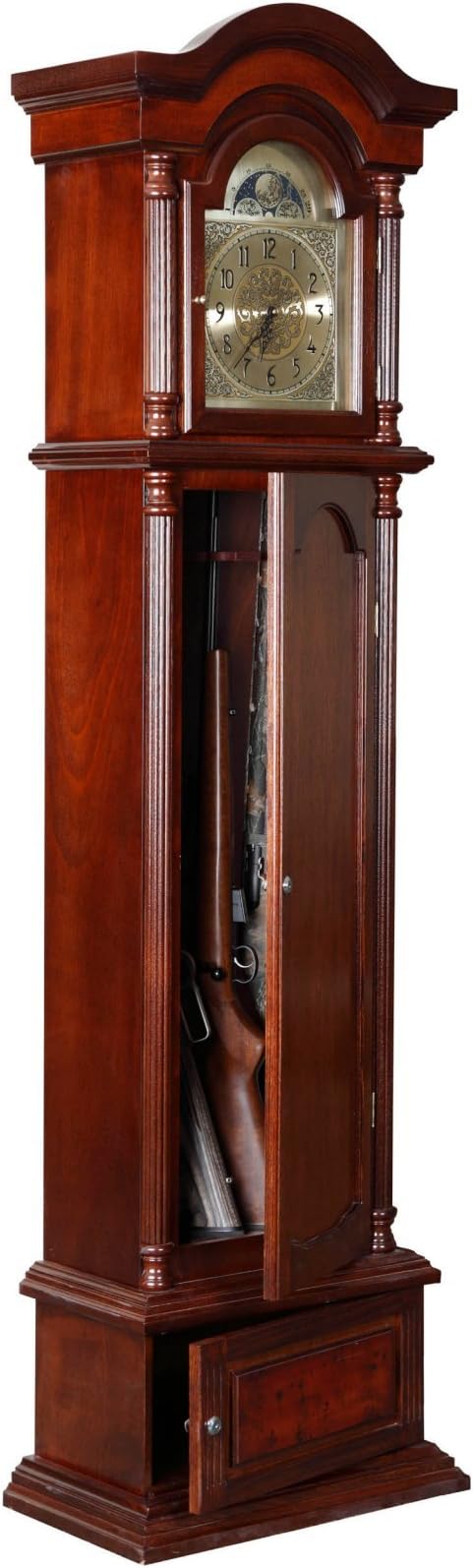 American Furniture Classics The Gunfather 6 Gun Storage Concealment Clock