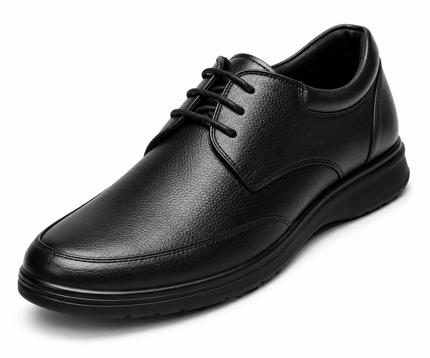 kraasa Men’s Formal Lace-Up Shoes | Vegan Leather Upper | Airmix Sole | High Cushioning | Lightweight & Comfortable Office Dress Shoes-picture-36
