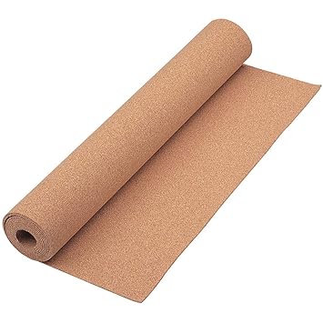 Cork Sheet Roll of Thickness 1mm | 90x60cm Sheet roll |Thickness 1mm | Non - Self Adhesive Sheet Roll