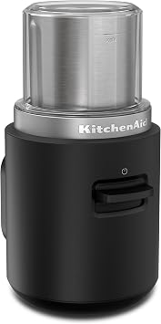 KitchenAid GoTM Cordless Blade Grinder - battery sold separately, KBGR100, Black Matte
