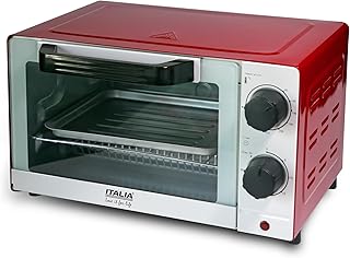 ITALIA 9 Litre 1000W Oven Toaster Griller (OTG) | Compact Oven for Baking, Grilling & Toasting | Adjustable Temperature Control & 30-Min Timer
