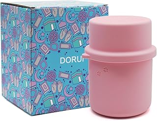Original Canned Dog Food Storage Container | Silicone Can Cover Pet Food Sealer | BPA Free, Airtight, Dishwasher & Freezer Safe (Pink)