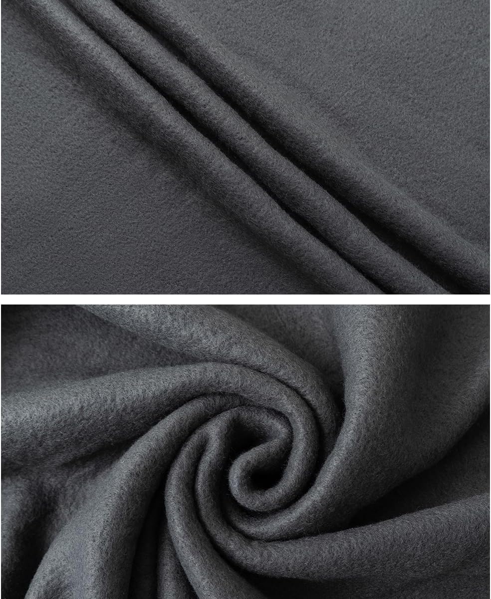 Men's Stand Up Collar Cardigan Knitted Full Zip Sweater Long Sleeve Casual Sweatshirt - Image 6