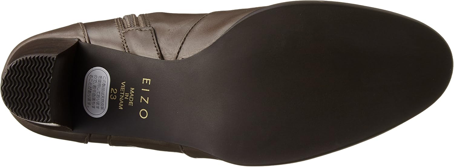 【値下げ！】 2026新品~[エイゾー] 38㎝丈 プレ-ン ロングブ-ツ 66329 TP (ト-プ/24.0) 簡単着脱