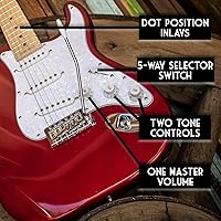 Vista 3 de Sawtooth Strat Style - Guitarra eléctrica