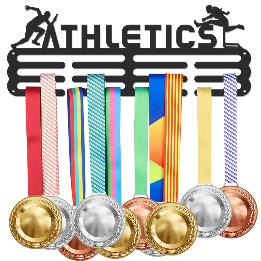 SUPERDANT Espositore per Medaglie Espositore per Medaglie Sportive Espositore per Premi Sportivi Espositore per Nastri Appendini per Medaglie Personalizzate Montaggio A Parete Espositore